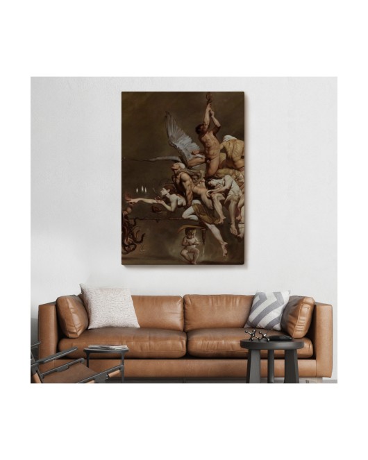 Roberto Ferri'in Kırık Zevkler İsimli Eseri Duvar Tablosu-6182