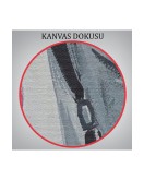 Kızmızı Şarap İçen Sexi Kadın Duvar Tablosu-6219